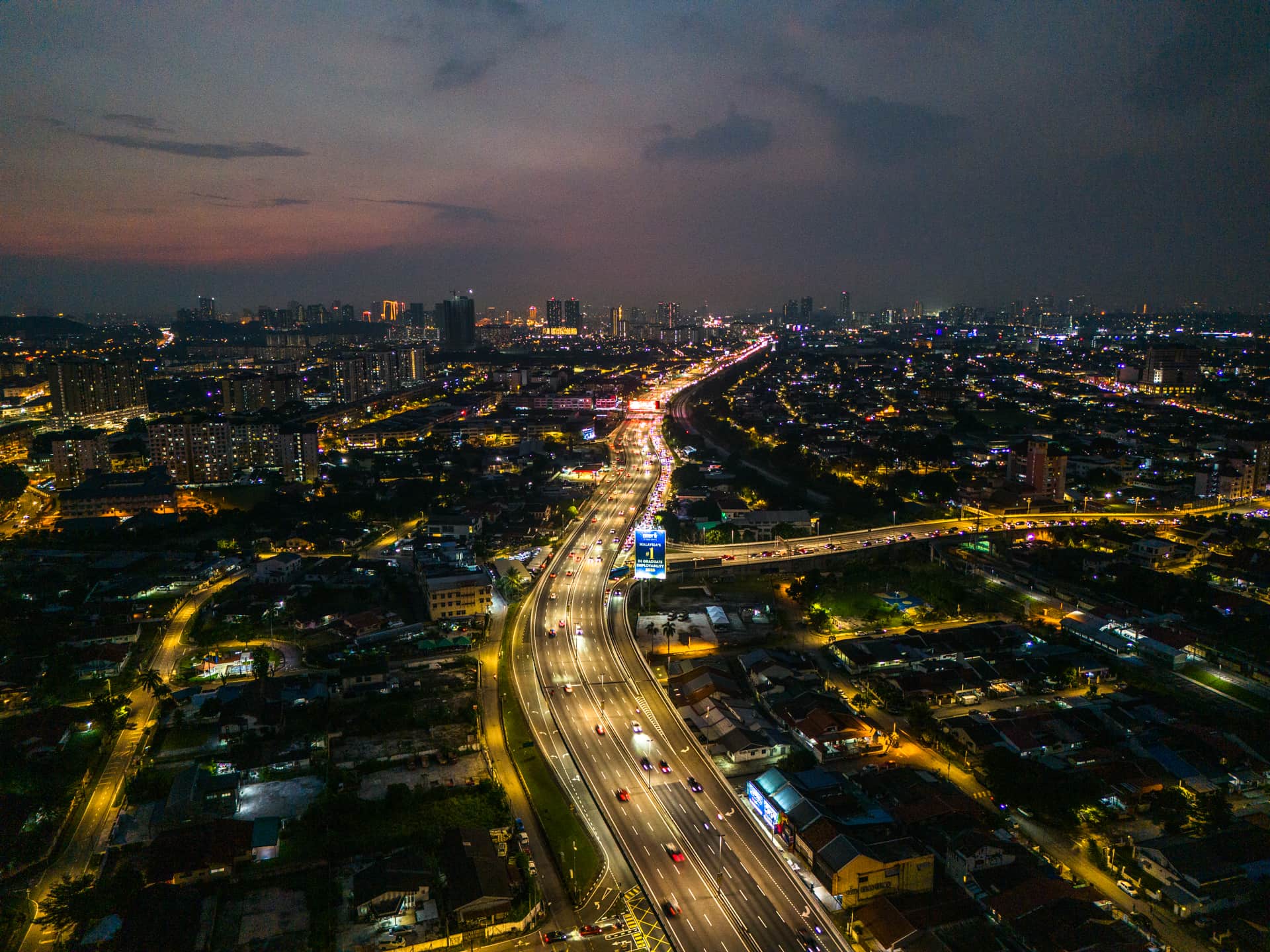 M Aurora Old Klang Road — Aerial Drone View by Kevin Lee