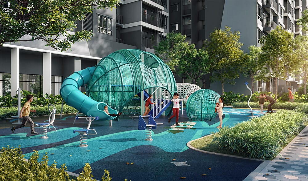 M Aurora children's playground, Old Klang Road