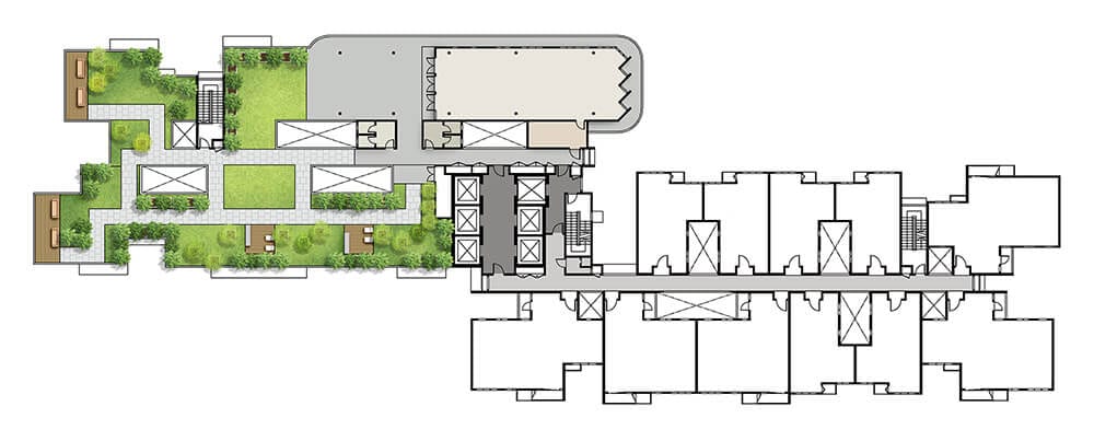 M Aurora Level 46 Sky Garden plan, Old Klang Road
